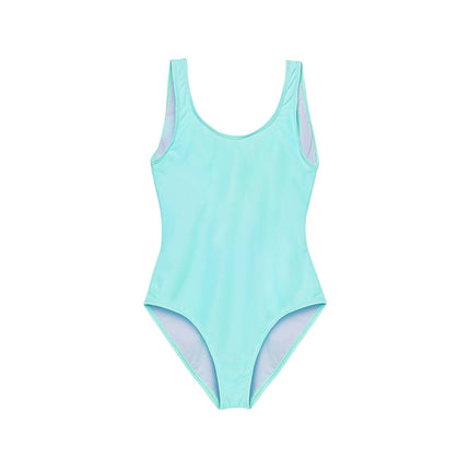 Baby blue bathing suit
