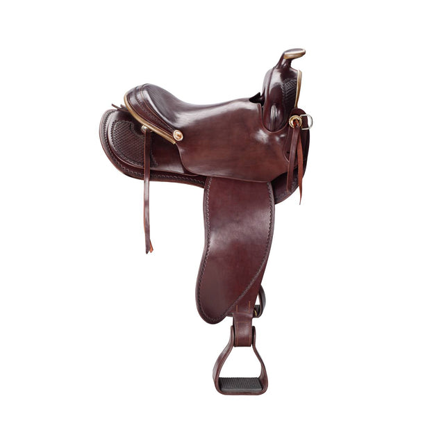 Western horse saddle