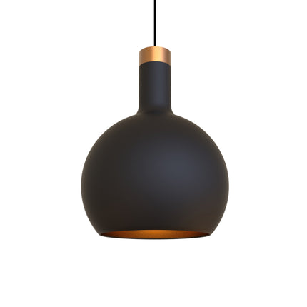 Hanging lamp 18 Cm Steel Black