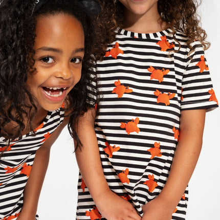 SNURK Clay Crab T-shirt Dress Kids