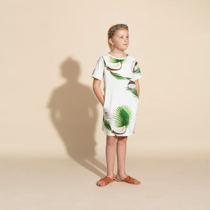 SNURK Kinder T-Shirt Dress Coconuts