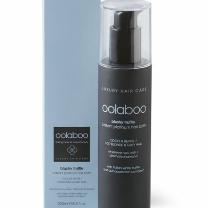 oolaboo blushy truffle platinum hair bath 250 ml