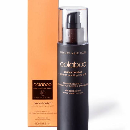 oolaboo bouncy bamboo hair bath 250 ml